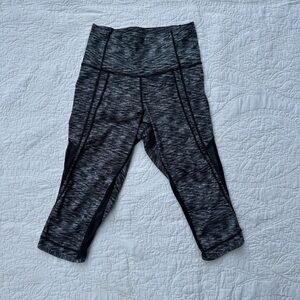 Lululemon Athletica High Waist Heather Gray Leggings